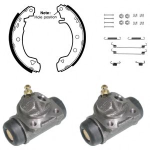 DELPHI KP863 Тормозные колодоки 