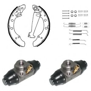 DELPHI KP891 Тормозные колодоки для SKODA (Шкода) DELPHI KP891 Тормозные колодоки для SKODA (Шкода)