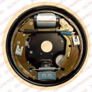 DELPHI LG16009 Тормозные колодоки 