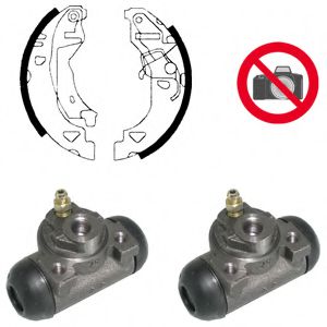 DELPHI KP1009 Тормозные колодоки для FIAT BRAVA (Фиат Брава) DELPHI KP1009 Тормозные колодоки для FIAT BRAVA (Фиат Брава)