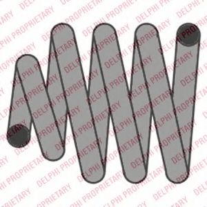 DELPHI SC10037 Пружина ходовой части для FIAT 500 C (Фиат 500 c) DELPHI SC10037 Пружина ходовой части для FIAT 500 C (Фиат 500 c)