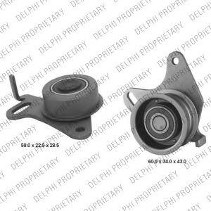 DELPHI KDB268 Комплект ремня ГРМ для MITSUBISHI COLT/RODEO (Митсубиши/митсубиси Cолт/родэо) DELPHI KDB268 Комплект ремня ГРМ для MITSUBISHI COLT/RODEO (Митсубиши/митсубиси Cолт/родэо)