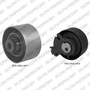 DELPHI KDB333 Комплект ремня ГРМ для PEUGEOT (Пежо) DELPHI KDB333 Комплект ремня ГРМ для PEUGEOT (Пежо)