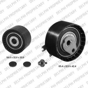 DELPHI KDB460 Комплект ремня ГРМ для RENAULT LUTECIA II (Рено Лутэcиа 2) DELPHI KDB460 Комплект ремня ГРМ для RENAULT LUTECIA II (Рено Лутэcиа 2)