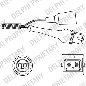 DELPHI ES10289-12B1 Лямбда-зонд для AUDI 90 (Ауди 90) DELPHI ES10289-12B1 Лямбда-зонд для AUDI 90 (Ауди 90)