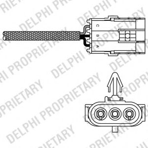DELPHI ES10970-12B1 Лямбда-зонд для RENAULT CLIO I (Рено Cлио и) DELPHI ES10970-12B1 Лямбда-зонд для RENAULT CLIO I (Рено Cлио и)