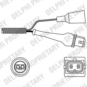 DELPHI ES11000-12B1 Лямбда-зонд для AUDI 90 (Ауди 90) DELPHI ES11000-12B1 Лямбда-зонд для AUDI 90 (Ауди 90)