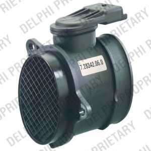 DELPHI AF10075-12B1 Расходомер воздуха для PEUGEOT 207 (Пежо 207) DELPHI AF10075-12B1 Расходомер воздуха для PEUGEOT 207 (Пежо 207)