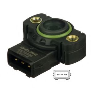 DELPHI SS10996-12B1 Датчик, положение дроссельной заслонки для VOLKSWAGEN T4 MULTIVAN (Фольксваген Т4 мултиvан) DELPHI SS10996-12B1 Датчик, положение дроссельной заслонки для VOLKSWAGEN T4 MULTIVAN (Фольксваген Т4 мултиvан)