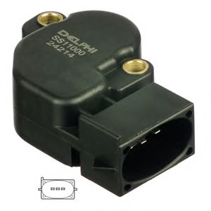 DELPHI SS11000-12B1 Датчик, положение дроссельной заслонки для FORD MONDEO (Форд Мондэо) DELPHI SS11000-12B1 Датчик, положение дроссельной заслонки для FORD MONDEO (Форд Мондэо)