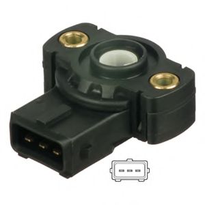 DELPHI SS11002-12B1 Датчик, положение дроссельной заслонки для BMW Z4 (Бмв Z4) DELPHI SS11002-12B1 Датчик, положение дроссельной заслонки для BMW Z4 (Бмв Z4)