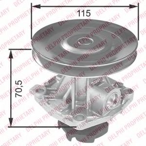 DELPHI WP1415 Водяной насос для LANCIA (Лансиа/лянча) DELPHI WP1415 Водяной насос для LANCIA (Лансиа/лянча)