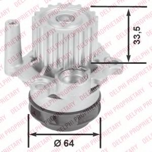 DELPHI WP2428 Водяной насос для VOLKSWAGEN JETTA VI (Фольксваген Джетта 6) DELPHI WP2428 Водяной насос для VOLKSWAGEN JETTA VI (Фольксваген Джетта 6)