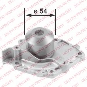 DELPHI WP2455 Водяной насос для MITSUBISHI (Митсубиши/митсубиси) DELPHI WP2455 Водяной насос для MITSUBISHI (Митсубиши/митсубиси)