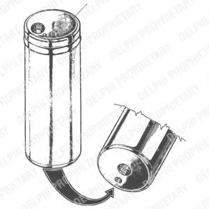 DELPHI TSP0175055 Осушитель, кондиционер для AUDI TT (Ауди Тт) DELPHI TSP0175055 Осушитель, кондиционер для AUDI TT (Ауди Тт)
