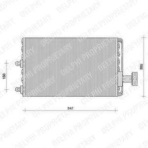 DELPHI TSP0225023 Конденсатор, кондиционер для CITROëN (Cитроëн) DELPHI TSP0225023 Конденсатор, кондиционер для CITROëN (Cитроëн)