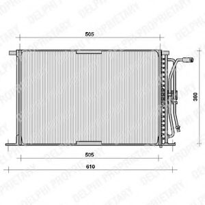 DELPHI TSP0225026 Конденсатор, кондиционер для FORD FIESTA (Форд Фиэста) DELPHI TSP0225026 Конденсатор, кондиционер для FORD FIESTA (Форд Фиэста)