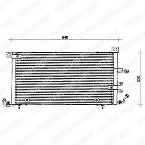 DELPHI TSP0225071 Конденсатор, кондиционер для SEAT TOLEDO (Сеат Толэдо) DELPHI TSP0225071 Конденсатор, кондиционер для SEAT TOLEDO (Сеат Толэдо)