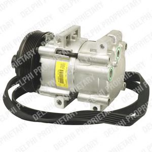 DELPHI TSP0155050K Компрессор, кондиционер для FORD MONDEO (Форд Мондэо) DELPHI TSP0155050K Компрессор, кондиционер для FORD MONDEO (Форд Мондэо)
