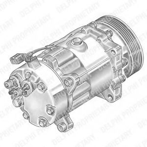 DELPHI TSP0155060 Компрессор, кондиционер для AUDI TT (Ауди Тт) DELPHI TSP0155060 Компрессор, кондиционер для AUDI TT (Ауди Тт)