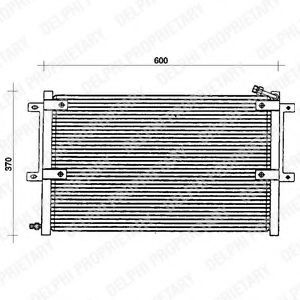 DELPHI TSP0225100 Конденсатор, кондиционер для VOLKSWAGEN POLO (Фольксваген Поло) DELPHI TSP0225100 Конденсатор, кондиционер для VOLKSWAGEN POLO (Фольксваген Поло)