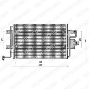 DELPHI TSP0225113 Конденсатор, кондиционер для SEAT TOLEDO (Сеат Толэдо) DELPHI TSP0225113 Конденсатор, кондиционер для SEAT TOLEDO (Сеат Толэдо)