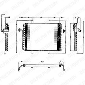 DELPHI TSP0225138 Конденсатор, кондиционер для RENAULT SUPER 5 (Рено Супэр 5) DELPHI TSP0225138 Конденсатор, кондиционер для RENAULT SUPER 5 (Рено Супэр 5)