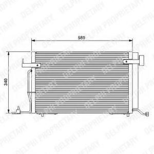 DELPHI TSP0225176 Конденсатор, кондиционер для PEUGEOT (Пежо) DELPHI TSP0225176 Конденсатор, кондиционер для PEUGEOT (Пежо)