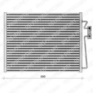 DELPHI TSP0225187 Конденсатор, кондиционер для BMW 7 (Бмв 7) DELPHI TSP0225187 Конденсатор, кондиционер для BMW 7 (Бмв 7)