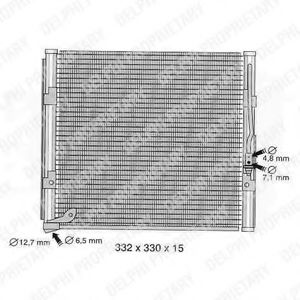 DELPHI TSP0225366 Конденсатор, кондиционер для ROVER 400 (Ровер 400) DELPHI TSP0225366 Конденсатор, кондиционер для ROVER 400 (Ровер 400)