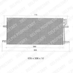 DELPHI TSP0225393 Конденсатор, кондиционер для VOLKSWAGEN T4 CARAVELLE (Фольксваген Т4 cараvэллэ) DELPHI TSP0225393 Конденсатор, кондиционер для VOLKSWAGEN T4 CARAVELLE (Фольксваген Т4 cараvэллэ)