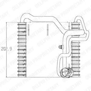DELPHI TSP0525018 Испаритель, кондиционер для AUDI 80 (Ауди 80) DELPHI TSP0525018 Испаритель, кондиционер для AUDI 80 (Ауди 80)