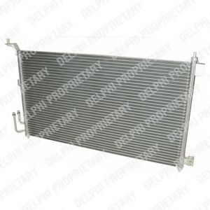 DELPHI TSP0225564 Конденсатор, кондиционер для NISSAN MARCH III (Ниссан Марч 3) DELPHI TSP0225564 Конденсатор, кондиционер для NISSAN MARCH III (Ниссан Марч 3)