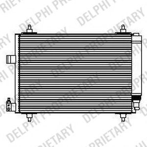 DELPHI TSP0225592 Конденсатор, кондиционер для CITROëN (Cитроëн) DELPHI TSP0225592 Конденсатор, кондиционер для CITROëN (Cитроëн)