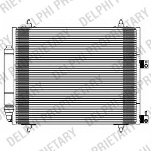 DELPHI TSP0225595 Конденсатор, кондиционер для PEUGEOT (Пежо) DELPHI TSP0225595 Конденсатор, кондиционер для PEUGEOT (Пежо)