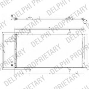 DELPHI TSP0225637 Конденсатор, кондиционер для PEUGEOT (Пежо) DELPHI TSP0225637 Конденсатор, кондиционер для PEUGEOT (Пежо)