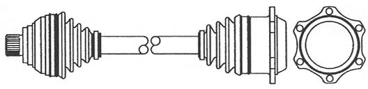 FARCOM 121941 Приводной вал 