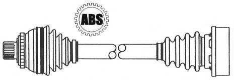 FARCOM 122235 Приводной вал 