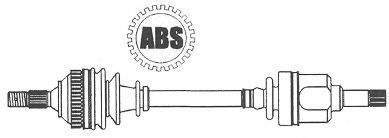 FARCOM 122302 Приводной вал 