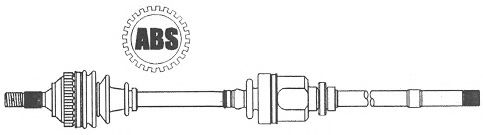 FARCOM 122303 Приводной вал 