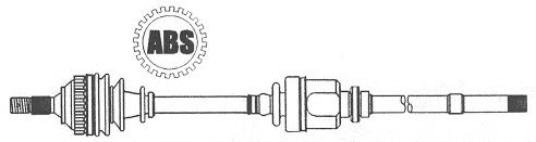 FARCOM 122307 Приводной вал 