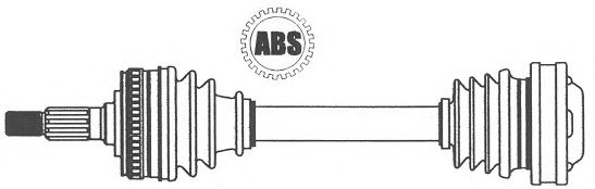 FARCOM 122509 Приводной вал для MERCEDES-BENZ V-CLASS (Мэрcэдэс-бэнз V-cласс) FARCOM 122509 Приводной вал для MERCEDES-BENZ V-CLASS (Мэрcэдэс-бэнз V-cласс)