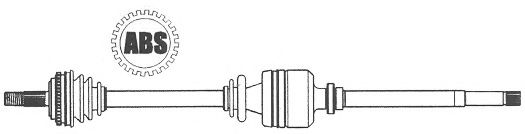 FARCOM 122524 Приводной вал 
