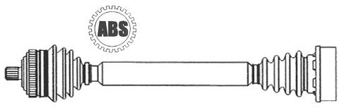 FARCOM 121977 Приводной вал 