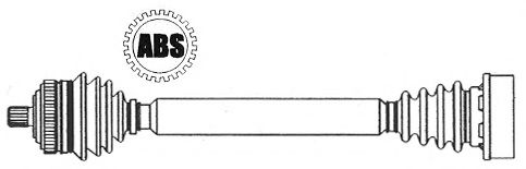 FARCOM 121978 Приводной вал 
