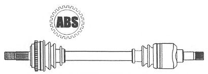 FARCOM 122580 Приводной вал 