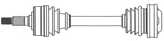 FARCOM 122671 Приводной вал для MERCEDES-BENZ V-CLASS (Мэрcэдэс-бэнз V-cласс) FARCOM 122671 Приводной вал для MERCEDES-BENZ V-CLASS (Мэрcэдэс-бэнз V-cласс)