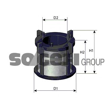 SogefiPro FA9563ECO Топливный фильтр для MAN TGM (Ман Тгм) SogefiPro FA9563ECO Топливный фильтр для MAN TGM (Ман Тгм)