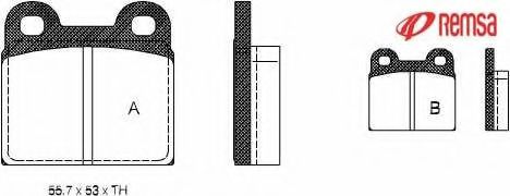 METZGER 1170691 Тормозные колодки для OPEL OLYMPIA A (Опель Олъмпиа а) METZGER 1170691 Тормозные колодки для OPEL OLYMPIA A (Опель Олъмпиа а)