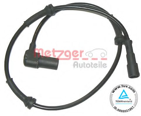 METZGER 0900091 Датчик, частота вращения колеса для VOLKSWAGEN T4 MULTIVAN (Фольксваген Т4 мултиvан) METZGER 0900091 Датчик, частота вращения колеса для VOLKSWAGEN T4 MULTIVAN (Фольксваген Т4 мултиvан)